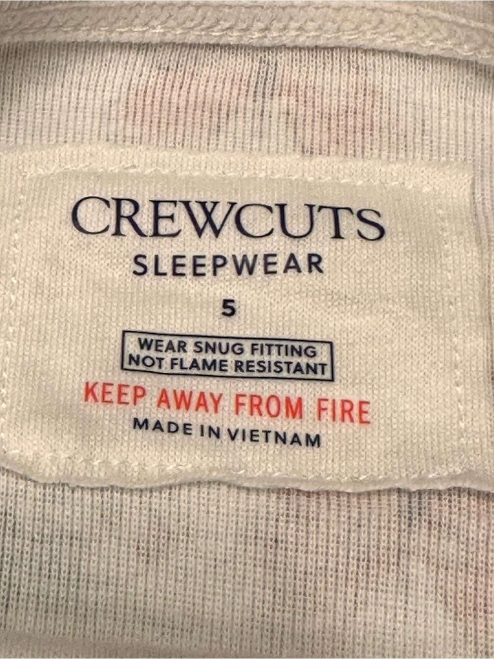 🆕 J. Crew White Butterfly Print Kids Cotton Pajama Set - Picture 9 of 10